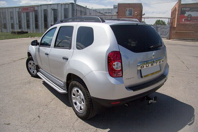 Накладка на задний бампер (ABS) RENAULT Duster 2012-2020